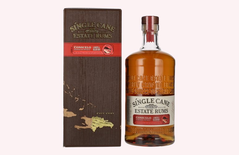 Single Cane Estate Rums CONSUELO 40% Vol. 1l in Geschenkbox