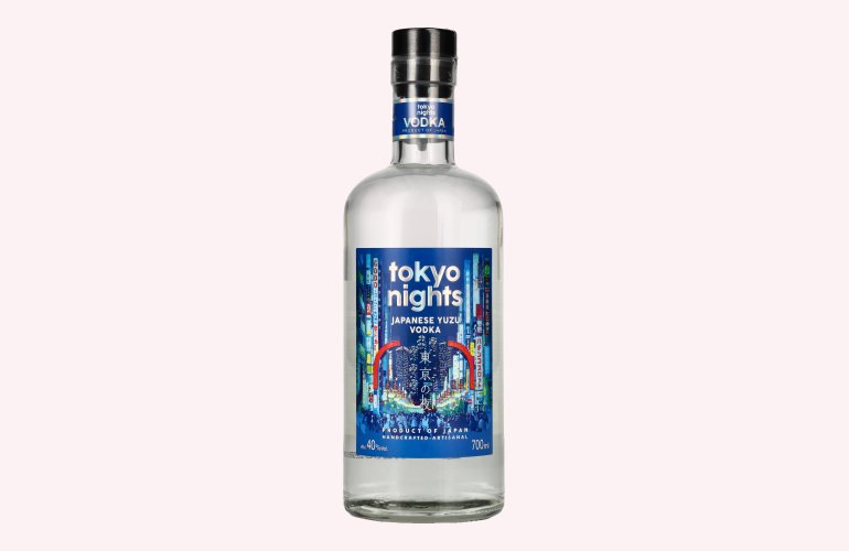 Tokyo Nights Japanese Vodka 40% Vol. 0,7l