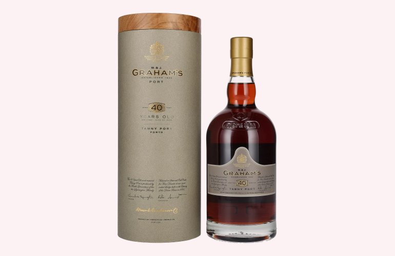 W. & J. Graham's Tawny Port 40 Years Old 20% Vol. 0,75l in Giftbox