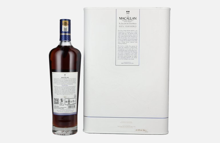The Macallan Distil Your World HONG KONG Limited Edition 46,8% Vol. 0,7l in Geschenkbox