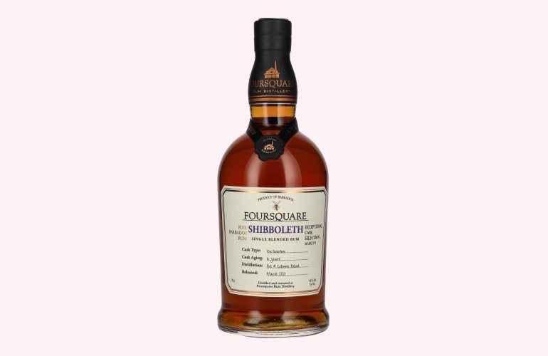 Foursquare 16 Years Old SHIBBOLETH Single Blended Rum 56% Vol. 0,7l
