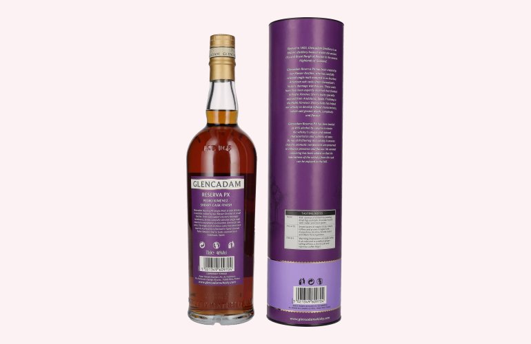 Glencadam RESERVA PX Small Batch 46% Vol. 0,7l in Geschenkbox