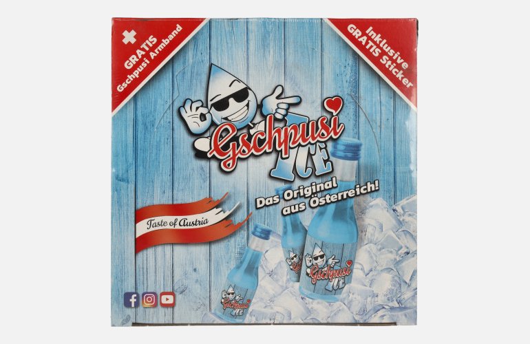 Gschpusi Ice 20% Vol. 25x0,02l with Sticker