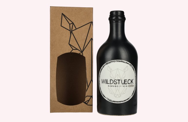 Wildstueck Danube Dry Gin Unfiltered 42% Vol. 0,5l in Giftbox