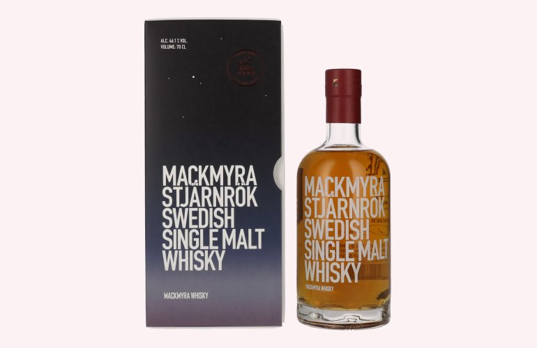 Mackmyra STJÄRNRÖK Swedish Single Malt Whisky 46,1% Vol. 0,7l in Geschenkbox