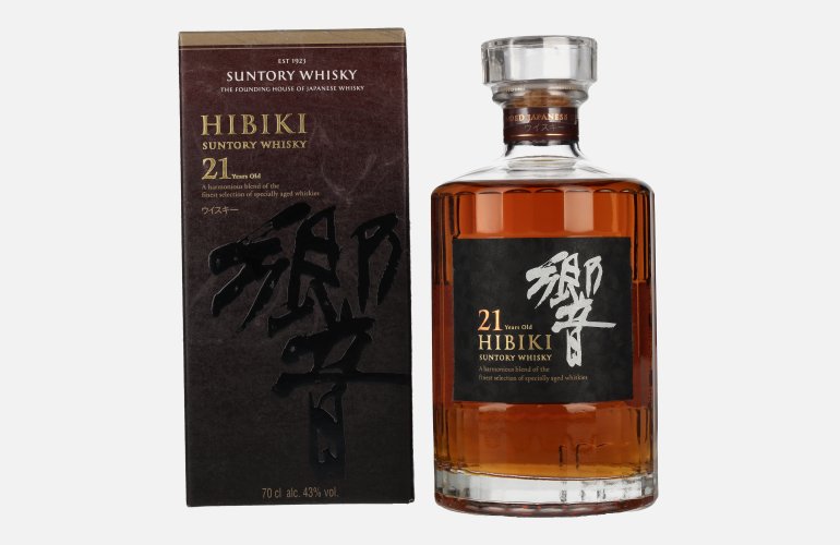 Suntory Hibiki 21 Years Old Blended Japanese Whisky 43% Vol. 0,7l in Geschenkbox
