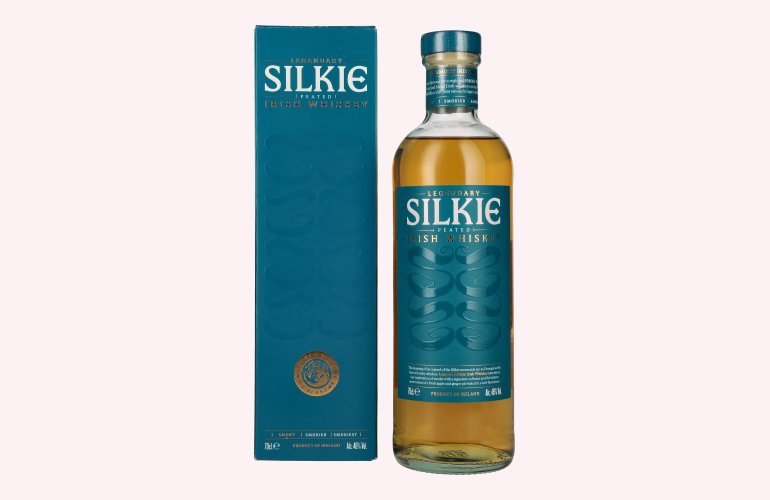 The Legendary SILKIE Peated Irish Whiskey 46% Vol. 0,7l en boîte cadeau
