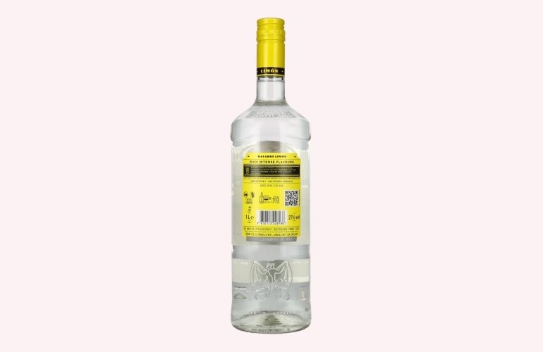 Bacardi LIMÓN Rum With Natural Flavors 27% Vol. 1l