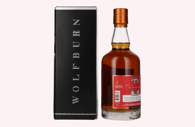 Wolfburn VIBRANT STILLS 10 Years Old Oloroso Sherry Butts 57,8% Vol. 0,7l in geschenkverpakking