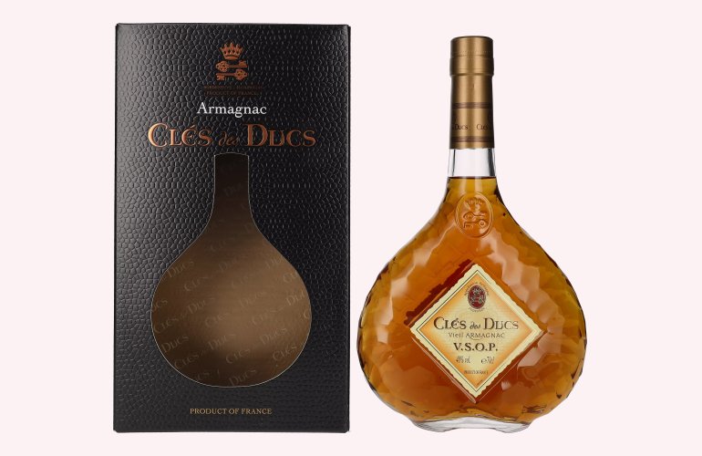 Clés des Ducs Vieil Armagnac V.S.O.P. 40% Vol. 0,7l in Geschenkbox