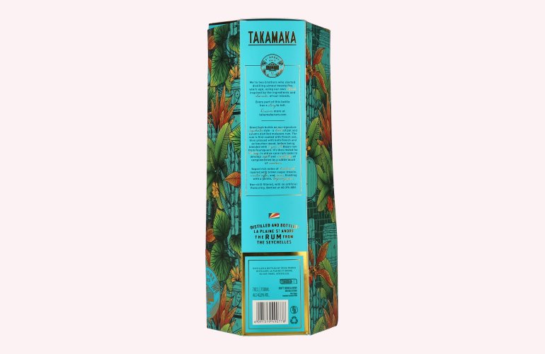 Takamaka KREOL CASK Reserve Dark Rum 40,3% Vol. 0,7l in Geschenkbox