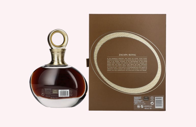 Ron Zacapa Centenario ROYAL Solera Gran Reserva Especial 45% Vol. 0,7l in Geschenkbox