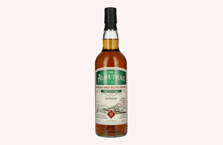 THE ALBA TRAIL Burnside 18 Years Old Sherry Hogsheads Blended Malt Scotch Whisky 2006 49,5% Vol. 0,7l