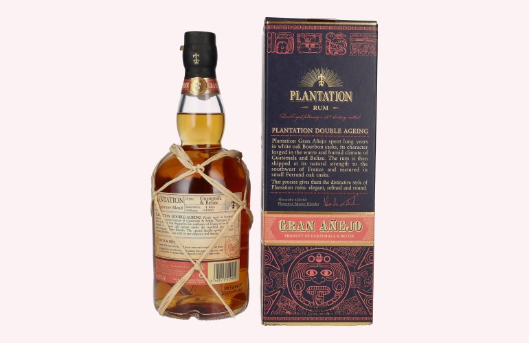 Plantation Rum GUATEMALA & BÉLIZE Gran Añejo 42% Vol. 0,7l in Geschenkbox