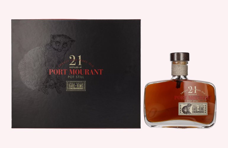 Rum Nation Rare Rums PORT MOURANT 21 Years Old 1999/2020 58% Vol. 0,5l in Giftbox