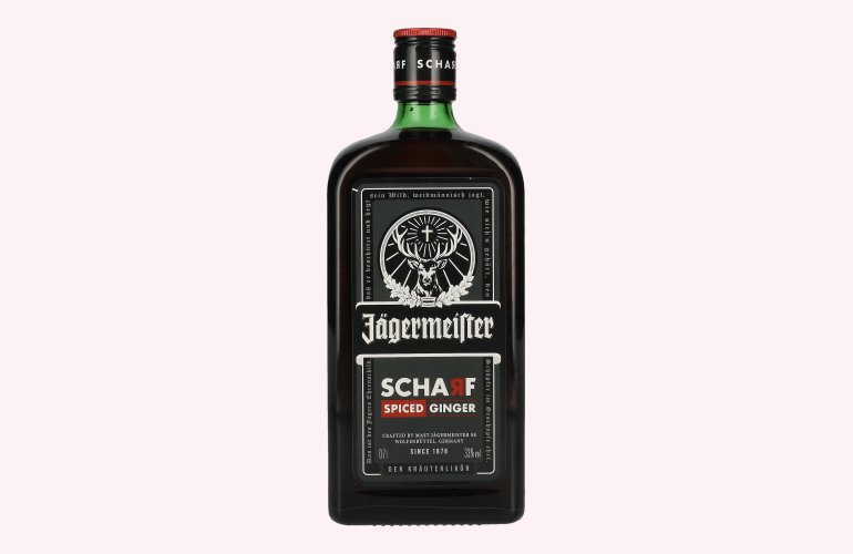 Jägermeister SCHARF HOT Ginger Kräuterlikör 33% Vol. 0,7l
