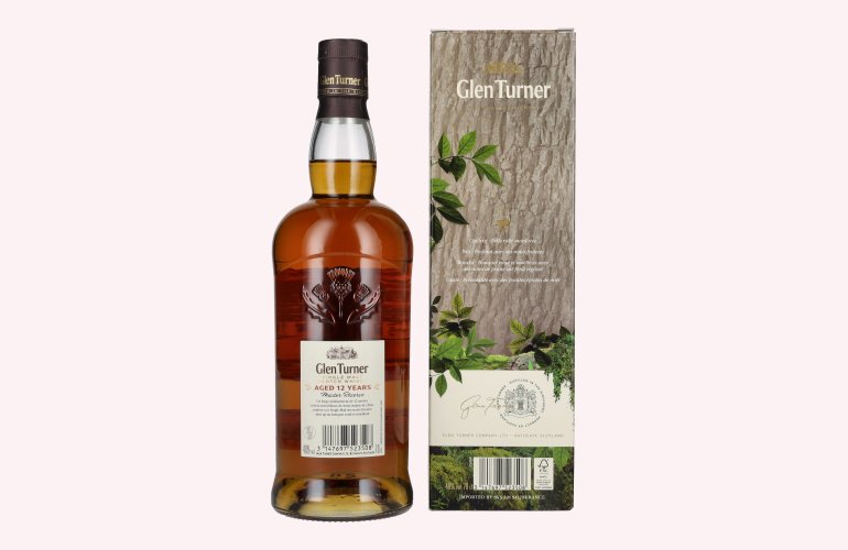 Glen Turner 12 Years Old Master Reserve Single Malt Scotch Whisky 40% Vol. 0,7l in Geschenkbox