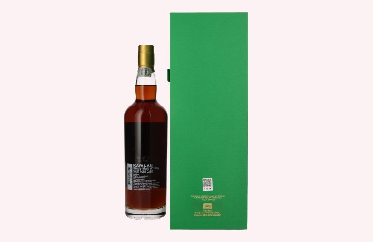 Kavalan SOLIST Single Malt Whisky Port Cask 54% Vol. 0,7l in Giftbox