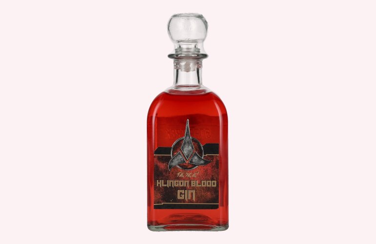 V-Sinne Schwarzwald STAR TREK Klingon Blood Gin Limited Edition 40% Vol. 0,5l