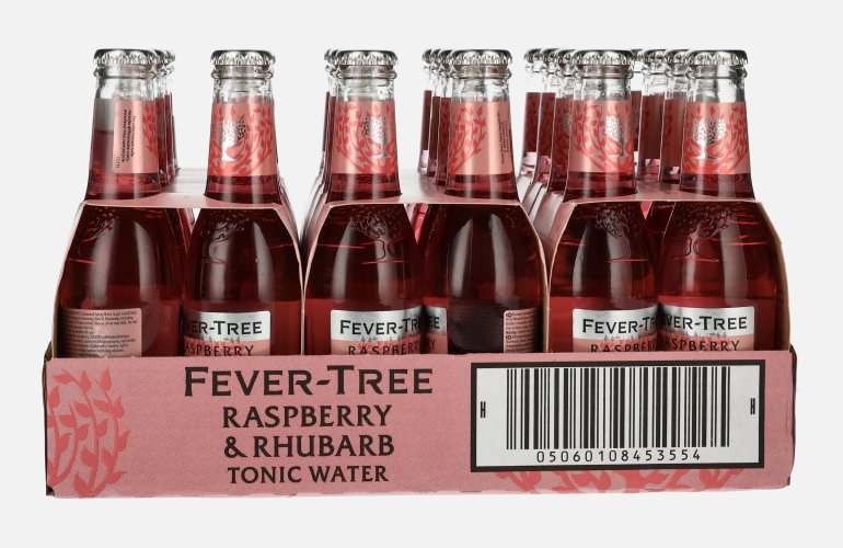 Fever-Tree Raspberry & Rhubarb Tonic Water 24x0,2l