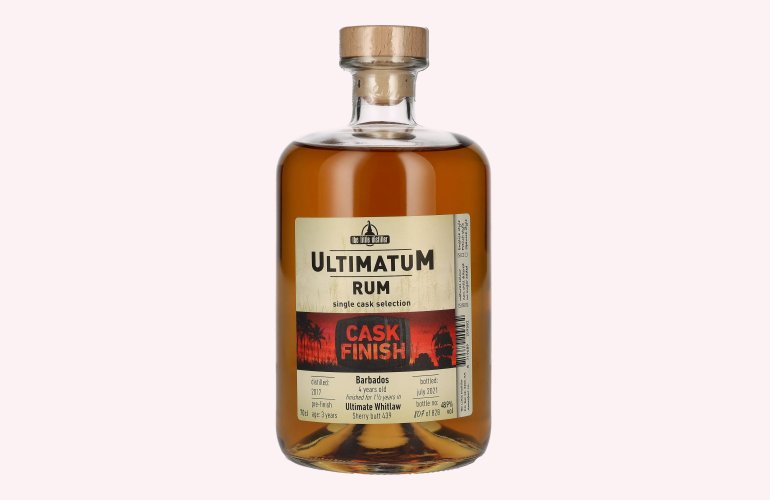 UltimatuM Rum 4 Years Old CASK FINISH Barbados 48,9% Vol. 0,7l