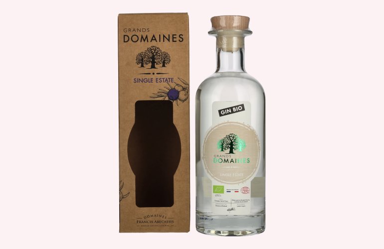 Grands Domaines French Gin 40% Vol. 0,7l in geschenkverpakking