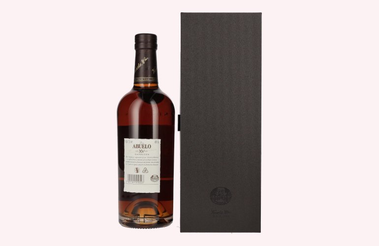 Ron Abuelo Añejo XV Años NAPOLEON Cognac Cask Finish 40% Vol. 0,7l en boîte cadeau