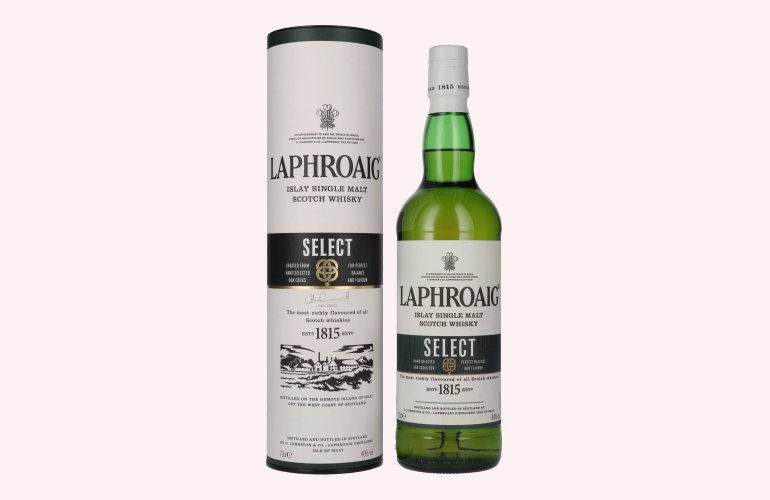 Laphroaig SELECT Islay Single Malt Scotch Whisky 40% Vol. 0,7l in Geschenkbox