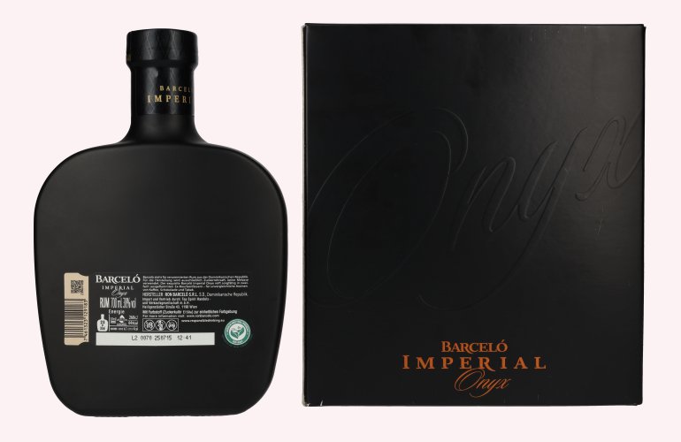 Barceló Imperial ONYX Ron Dominicano 38% Vol. 0,7l en boîte cadeau