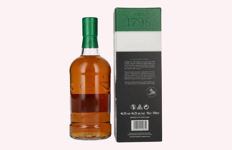 Tobermory 12 Years Old Single Malt Scotch Whisky 46,3% Vol. 0,7l en boîte cadeau