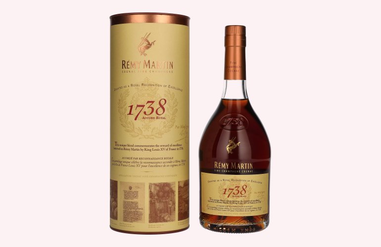 Rémy Martin 1738 ACCORD ROYAL Cognac Fine Champagne 40% Vol. 0,7l in Giftbox