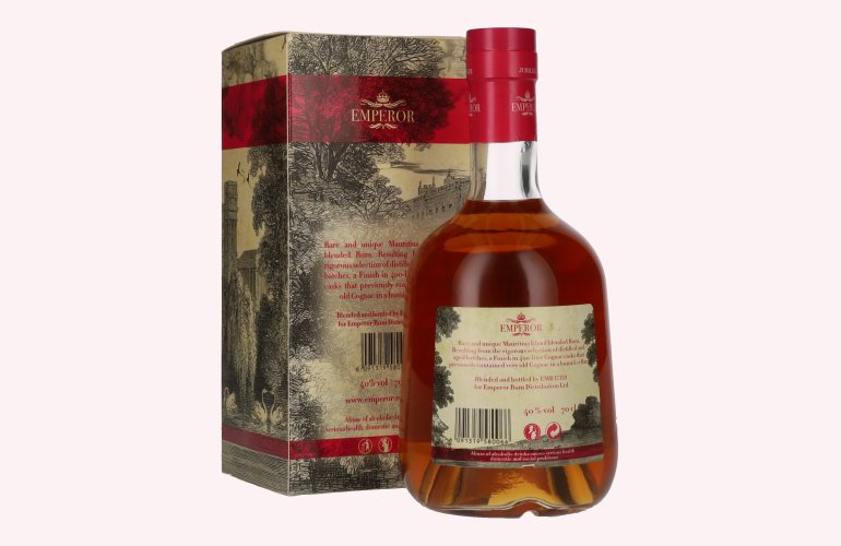 Emperor Mauritian Rum JUBILEE Pure Blend 40% Vol. 0,7l en boîte cadeau