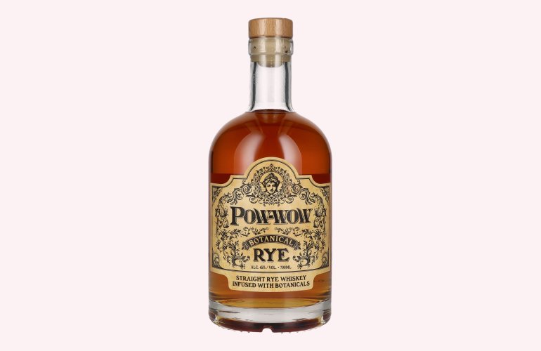 Pow-Wow Botanical RYE Straight Rye Whiskey 45% Vol. 0,7l