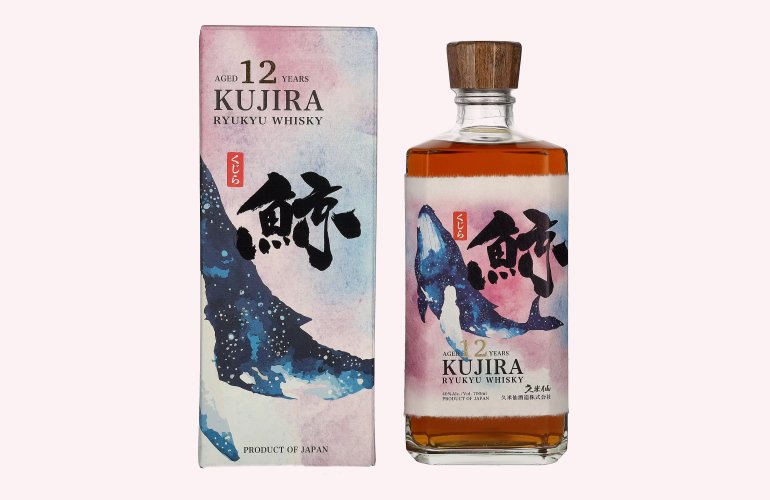 Kujira Ryukyu 12 Years Old SHERRY CASK Whisky 40% Vol. 0,7l in Geschenkbox