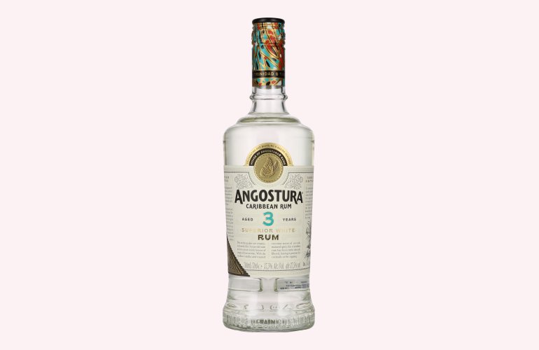 Angostura 3 Years Old Superior White Rum 37,5% Vol. 0,7l