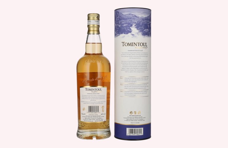 Tomintoul Small Batch Tempranillo Wine Cask Finish 40% Vol. 0,7l in Geschenkbox