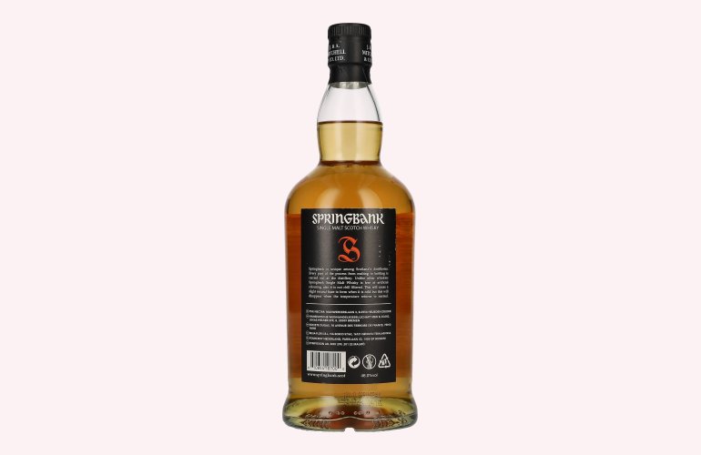 Springbank 10 Years Old Campbeltown Single Malt Scotch Whisky 46% Vol. 0,7l