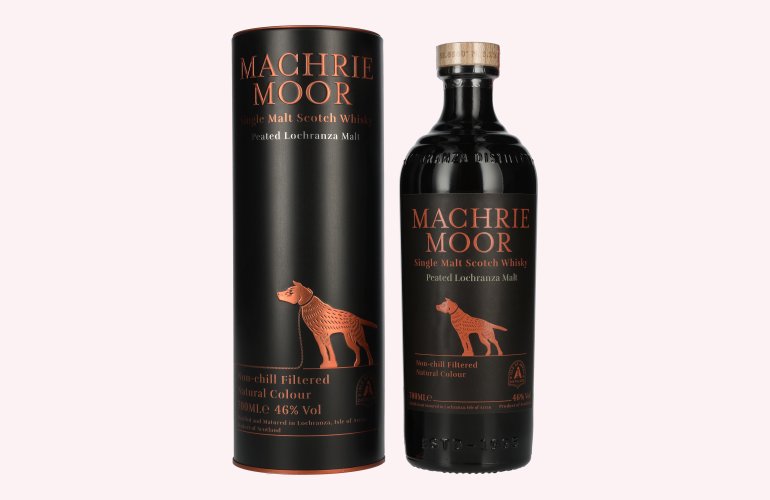 Arran MACHRIE MOOR Peated Lochranza Malt 46% Vol. 0,7l in Tinbox