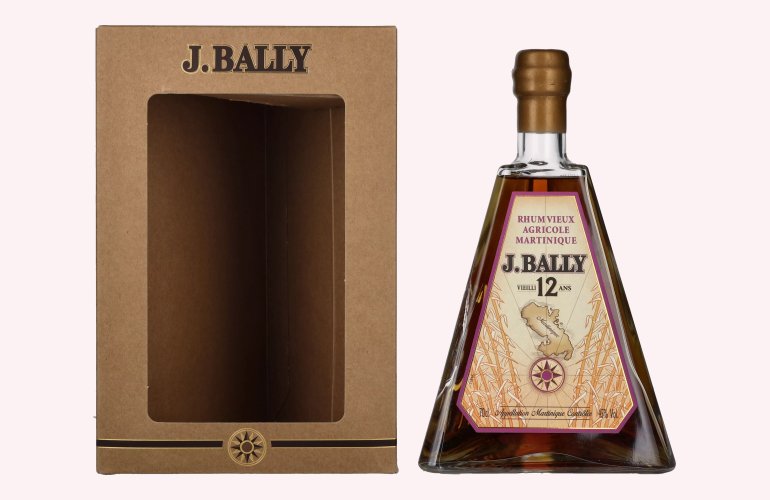 J. Bally Rhum Vieux Agricole Martinique 12 Ans D'Âge 45% Vol. 0,7l in Geschenkbox