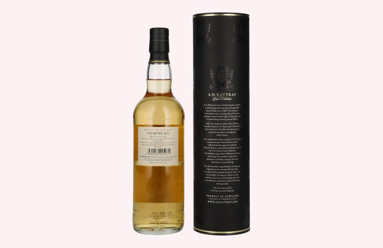 A.D. Rattray 10 Years Old ARDMORE Bourbon Barrel Whisky 2013 58,8% Vol. 0,7l in Geschenkbox