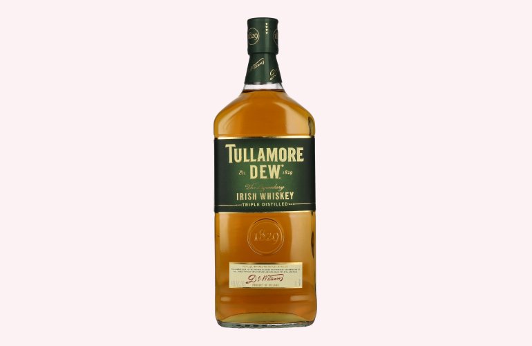 Tullamore D.E.W. The Legendary Triple Distilled Irish Whiskey 40% Vol. 1l