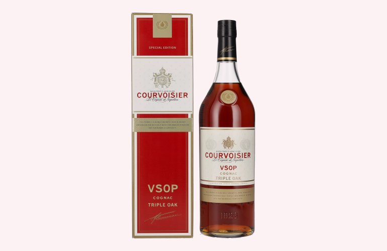 Courvoisier VSOP Triple Oak Special Edition 40% Vol. 1l in Geschenkbox