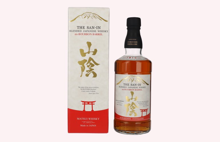 Matsui Whisky THE SAN-IN Blended Japanese Whisky ex-BOURBON BARREL 43% Vol. 0,7l