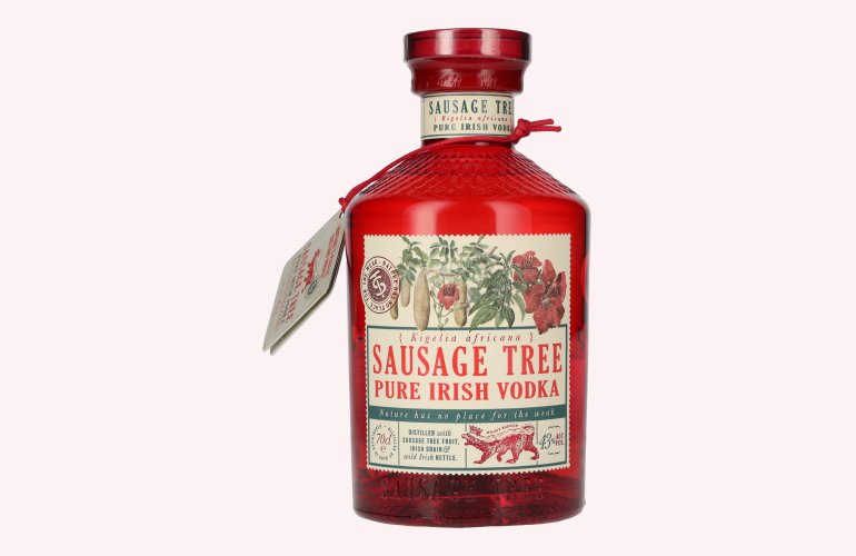 SAUSAGE TREE Pure Irish Vodka 43% Vol. 0,7l