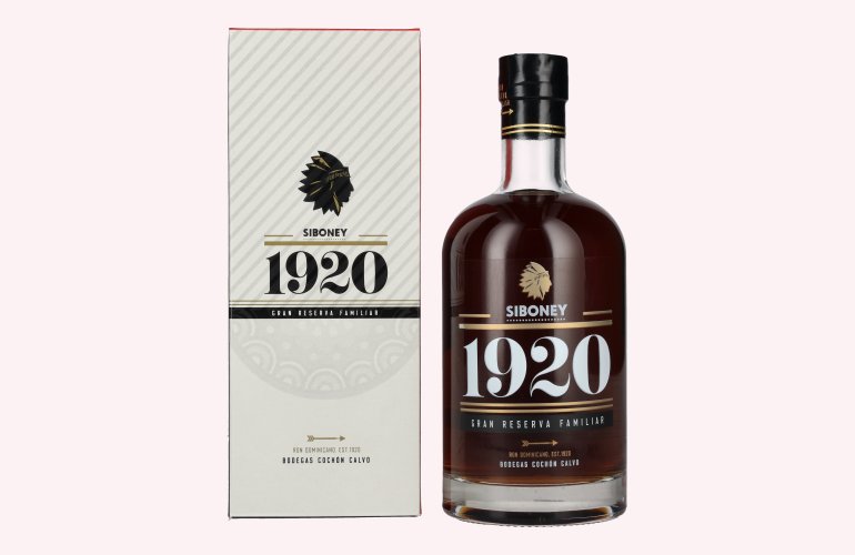 Ron Siboney 1920 GRAN RESERVA FAMILIAR Ron Dominicano 38% Vol. 0,7l in Giftbox