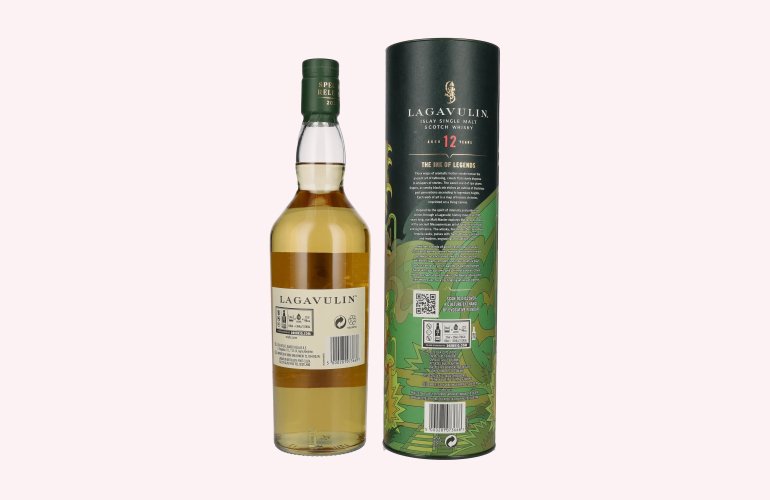 Lagavulin 12 Years Old THE INK OF LEGENDS Special Release 2023 56,4% Vol. 0,7l en boîte cadeau