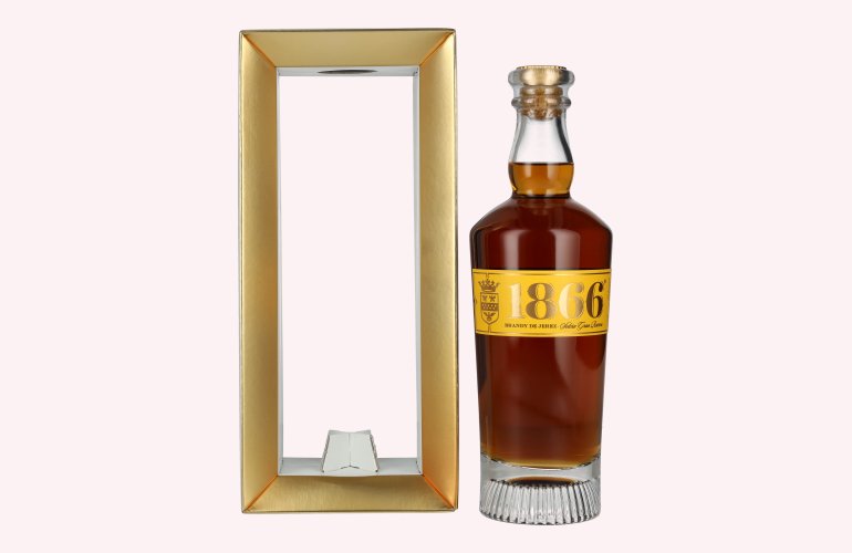 1866 Brandy Solera Gran Reserva 40% Vol. 0,7l in geschenkverpakking