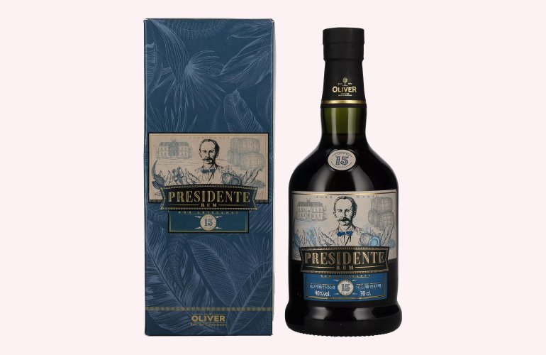 Presidente 15 Sistema Solera Rum 40% Vol. 0,7l in Geschenkbox