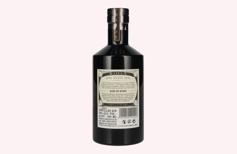 Kaiza 5 King of Kings Gin 43% Vol. 0,5l
