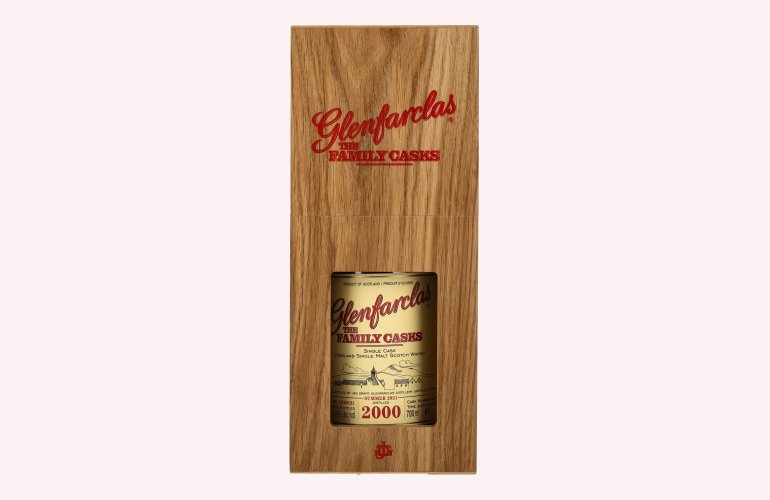 Glenfarclas THE FAMILY CASKS Single Cask SUMMER 2021 Refill Sherry Butt 2000 57,9% Vol. 0,7l in Holzkiste